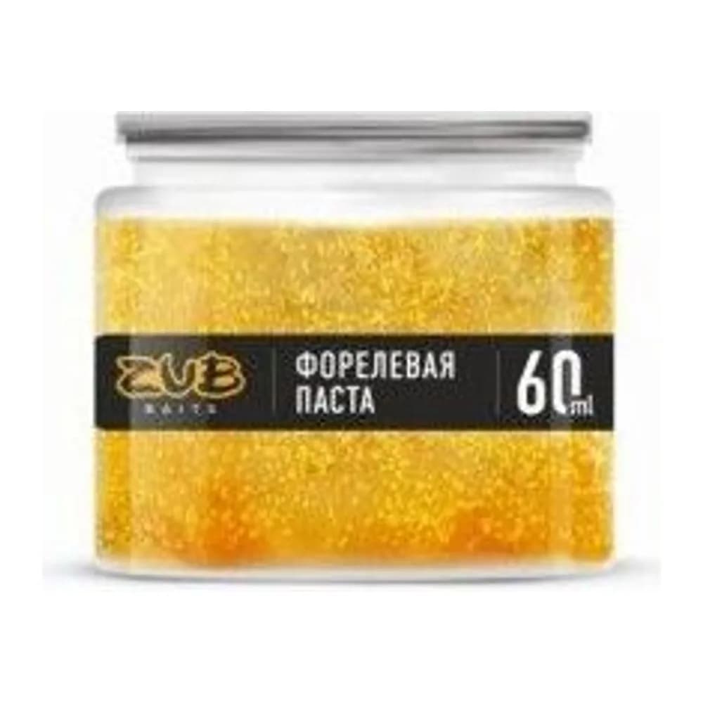 ПАСТА ZUB 60МЛ ФОРЕЛЬ СЫР ЖЕЛТАЯ/ОРАНЖЕВАЯ — улучшенное фото