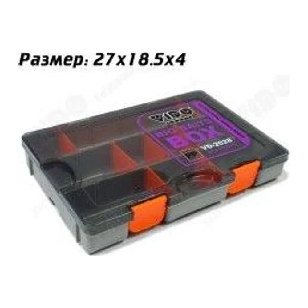 КОРОБКА ДЛЯ ПРИМАНОК VD-2028 BIG BAITS BOX, РАЗМЕР 27Х18.5Х4 СМ — улучшенное фото
