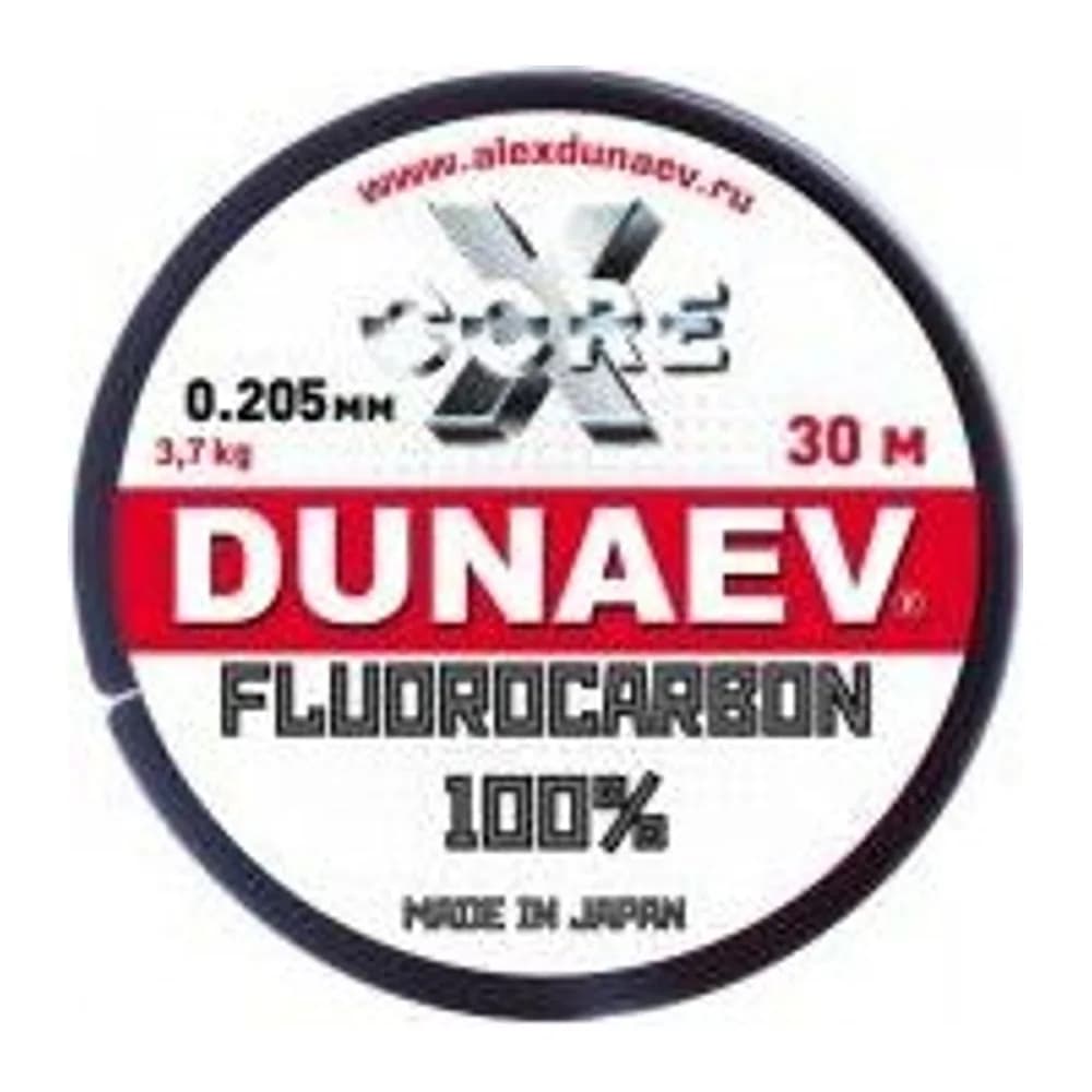 ЛЕСКА DUNAEV FLUOROCARBON 0.205ММ 30М — улучшенное фото