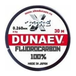 ЛЕСКА DUNAEV FLUOROCARBON 0.260ММ 30М — улучшенное фото