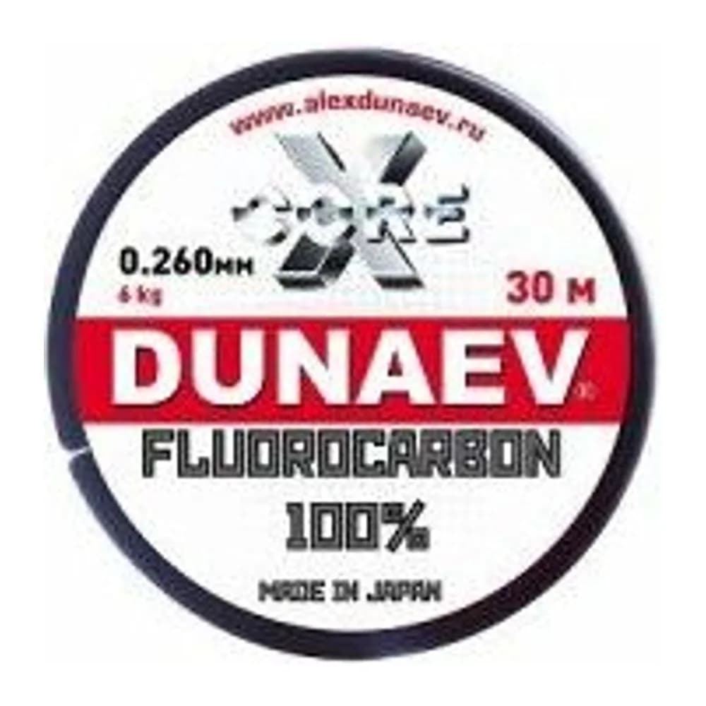 ЛЕСКА DUNAEV FLUOROCARBON 0.260ММ 30М — улучшенное фото