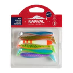 МЯГКИЕ ПРИМАНКИ NARVAL FISHING CHOPPY TAIL 8CM MIX #M01 — улучшенное фото