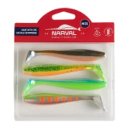 МЯГКИЕ ПРИМАНКИ NARVAL FISHING CHOPPY TAIL 12CM MIX #M08 — улучшенное фото
