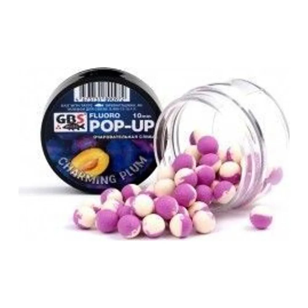 БОЙЛЫ POP-UP GBS CHARMING PLUM (ЧАРУЮЩАЯ СЛИВА) (55 Г, 10 ММ, БАНКА) — улучшенное фото