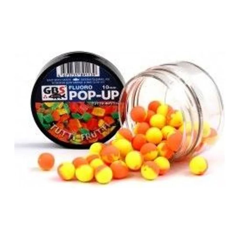БОЙЛЫ POP-UP GBS TUTTI FRUTTI (ТУТТИ ФРУТТИ) (55 Г, 10 ММ, БАНКА) — улучшенное фото