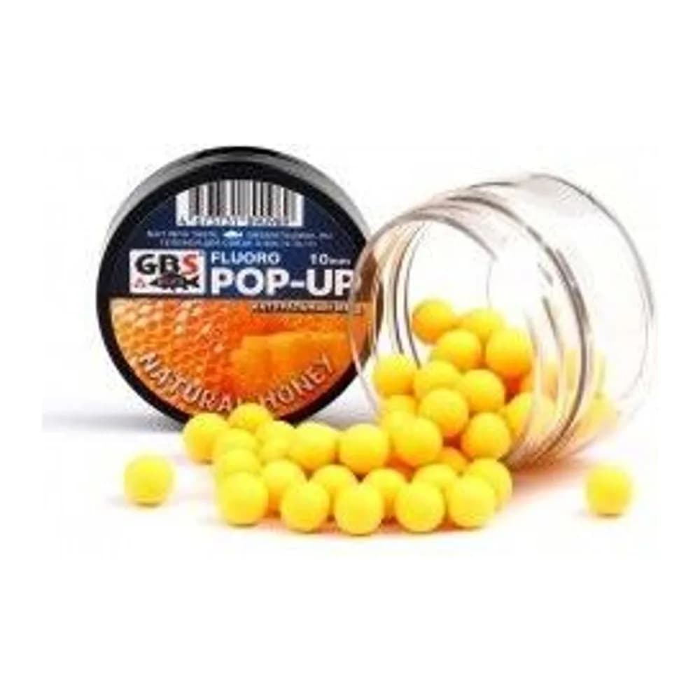 БОЙЛЫ POP-UP GBS NATURAL HONEY (НАТУРАЛЬНЫЙ МЁД) (55 Г, 10 ММ, БАНКА) — улучшенное фото