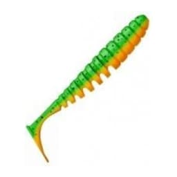 ПРИМАНКА ZUB-SHAD 90ММ(3,5)-5ШТ, (ЦВЕТ 022) ЗЕЛЕНЫЙ ВЕРХ -ОРАНЖЕВЫЙ НИЗ — улучшенное фото