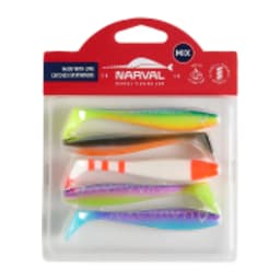 МЯГКИЕ ПРИМАНКИ NARVAL FISHING CHOPPY TAIL 10CM MIX #M03 — улучшенное фото