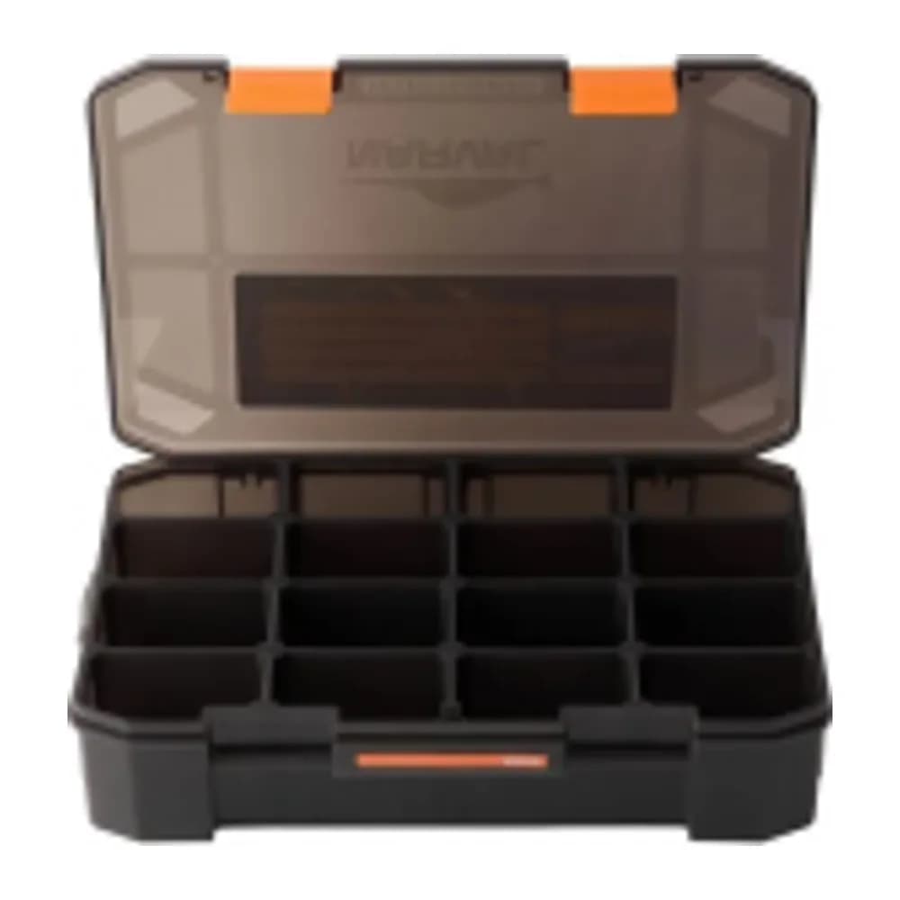 КОРОБКА ДЛЯ СНАСТЕЙ NARVAL FISHING MULTI CASE 35X23X8CM #BLACK & ORANGE — улучшенное фото