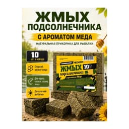 Жмых подсолнечника с медом — улучшенное фото