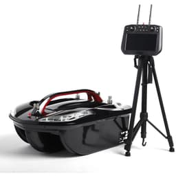 Прикормочный кораблик HYZ Pro (GPS + эхолот) (Комплектация: старый пульт · Цвет: чёрный)