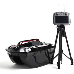 Прикормочный кораблик HYZ Z65 (GPS + эхолот) (Комплектация: старый пульт · Цвет: чёрный)