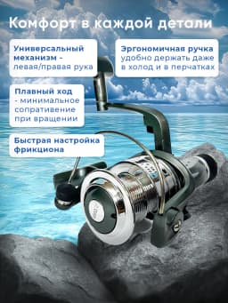 Рыболовная катушка для спиннинга фидера XS40B 540B пластиковая шпуля