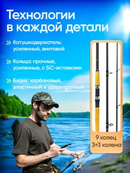 Фидерное удилище для летней рыбалки