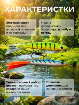Балансиры для летней рыбалки