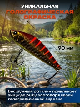 Раттлины для летней рыбалки