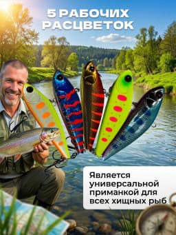 Раттлины для летней рыбалки