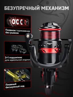 Катушка рыболовная DY3000
