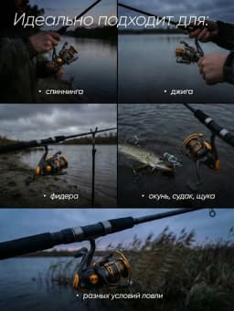 Катушка рыболовная SY6000