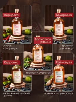 Набор подарочный для приготовления настоек