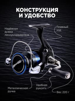 Катушка Shimano 21 Nexave 1000