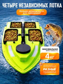 Кораблик для рыбалки GPS с эхолотом