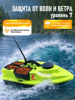 Кораблик для рыбалки GPS с эхолотом