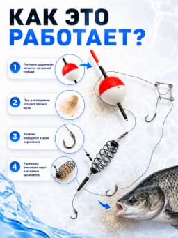 Снасть на толстолоба в сборе