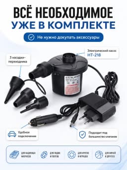 Насос электрический двухходовый