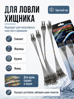 Свияга Рыболовные поводки