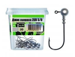 ДЖИГ ГОЛОВКА ZUB 501 (КРЮЧОК 5\0) 26Г. (20ШТ)