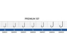 КРЮЧОК DUNAEV PREMIUM 107 #11 (УПАК. 10 ШТ)