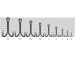 КРЮЧКИ ДВОЙНИК VD-082 (BN) SHORT DOUBLE № 8, 1000 ШТ/УП