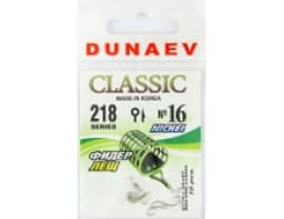 КРЮЧОК DUNAEV CLASSIC 218 #16 (УПАК. 10 ШТ)