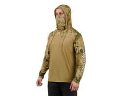 ДЖЕРСИ АQUATIC ДЖ-10 С КАПЮШОНОМ И БАФФОМ (РАЗМЕР XS, ЛОГОТИП: SAND CAMO)