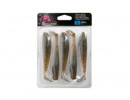 МЯГКИЕ ПРИМАНКИ RAGE ZANDER PRO SHAD ULTRA UV 4.75/12CM - MOTOR OIL X 5PCS NZS021