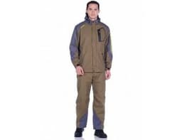 КОСТЮМ ДЕМИСЕЗОННЫЙ ОРЕГОН ТКАНЬ BREATHABLE ЦВЕТ ХАКИ/СЕРЫЙ (РАЗМЕР: 48-50, РОСТ: 170-176)