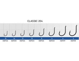 КРЮЧОК DUNAEV CLASSIC 204 # 4 (УПАК. 6 ШТ)