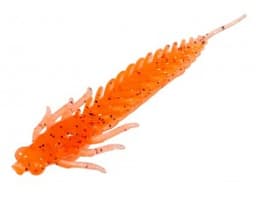 ПРИМАНКА ZUB-LARVA 80ММ(3,2)-5ШТ, (ЦВЕТ 250) МОРКОВНЫЙ С БЛЕСТКАМИ