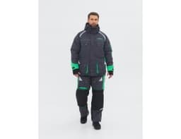 КОСТЮМ ЗИМНИЙ YAKUTIA ТКАНЬ GALAXY BREATHABLE ЦВЕТ ТЁМНО-СЕРЫЙ (РАЗМЕР: 48-50, РОСТ: 170-176)