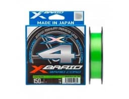 ШНУР YGK X-BRAID BRAID CORD X4 150M #0.8-14LB