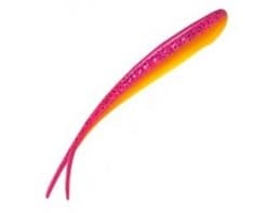 ПРИМАНКА ZUB-HORDA SLAG 144ММ(5,6)-4ШТ, (ЦВЕТ 023) РОЗОВЫЙ ВЕХ-ЖЕЛТЫЙ НИЗ