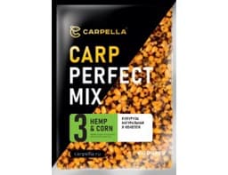 CARPELLA МИКС №3, КУКУРУЗА НАТУРАЛЬНАЯ С КОНОПЛЕЙ 1КГ.