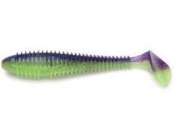 ПРИМАНКА СИЛИКОНОВАЯ KEITECH SWING IMPACT FAT 4.3 PAL #06 VIOLET LIME BELLY