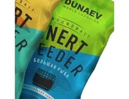 ПРИКОРМКА DUNAEV-INERT FEEDER 1КГ КРУПНАЯ РЫБА