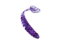 ПРИМАНКА ZUB-SHAD 90ММ(3,5)-5ШТ, (ЦВЕТ 610) ФИОЛЕТОВЫЙ С БЛЕСТКАМИ