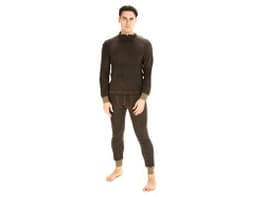 ТЕРМОБЕЛЬЕ THERMOLINE ZIP ТКАНЬ ФЛИС ЦВЕТ ХАКИ (РАЗМЕР: 48-50 (L), РОСТ: 170-176)