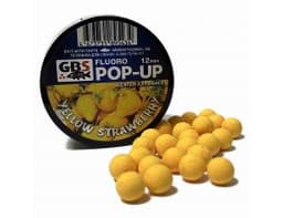 БОЙЛЫ POP-UP GBS YELLOW STRAWBERRY (ЖЕЛТАЯ КЛУБНИКА) (55 Г, 12 ММ, БАНКА)