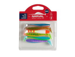 МЯГКИЕ ПРИМАНКИ NARVAL FISHING CHOPPY TAIL 8CM MIX #M01