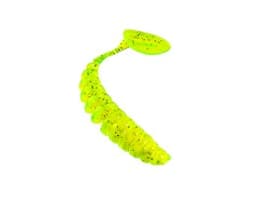 ПРИМАНКА ZUB-SHAD 100ММ(4)-4ШТ, (ЦВЕТ 310) ЖЕЛТЫЙ С БЛЕСТКАМИ